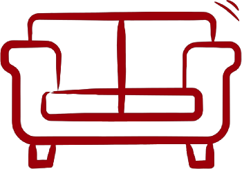 Salon lounge & café/coffee shop avec coin bibliothèque, cheminée, offre de snacking 24/7.